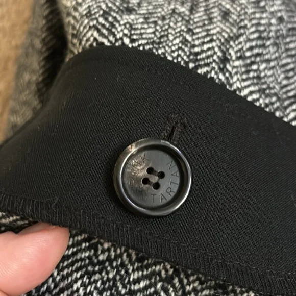 PINK TARTAN Herringbone Jacket/Blazer - Picture 4 of 5